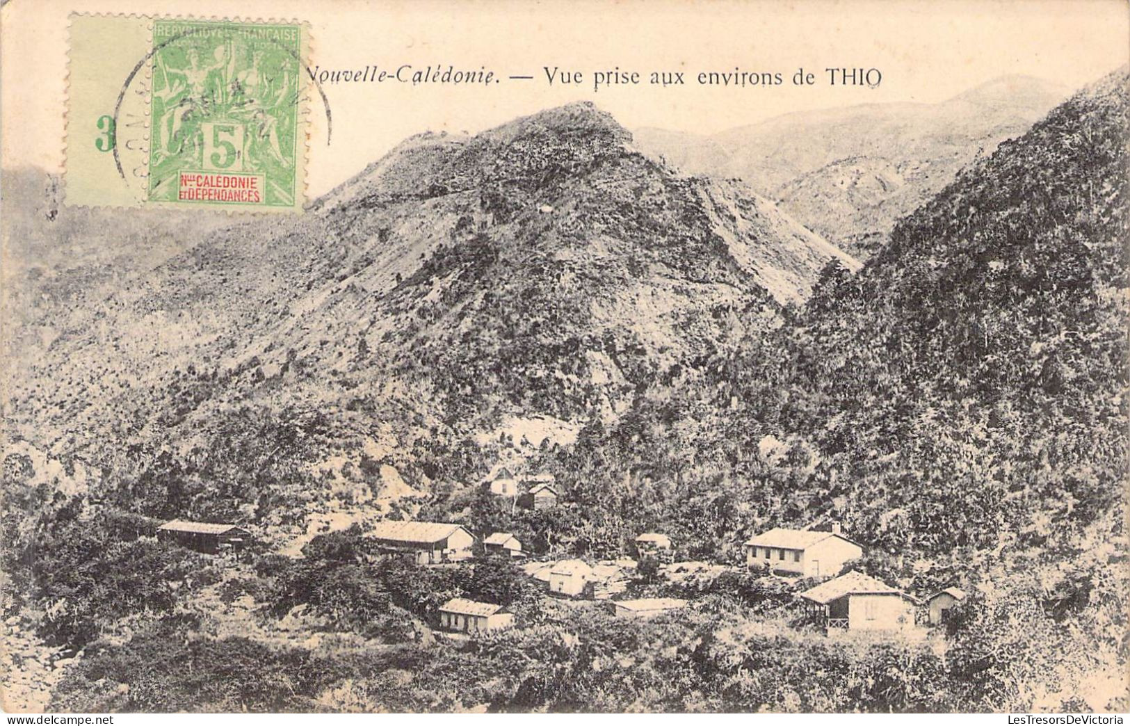 Nouvelle Calédonie - Vue Prise Aux Environs De THIO - Carte Postale Ancienne - Nouvelle Calédonie