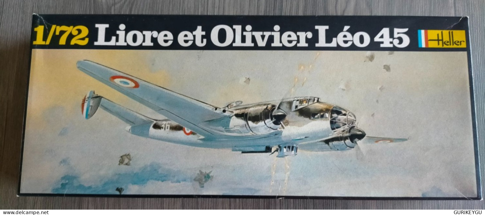 RARE Maquette AVION 1/72 LIORE Et OLIVER LEO 45 Heller FRANCE N° 391 Ancienne EO NEUF Boite Fermée D'origine Années 70 - Aviazione