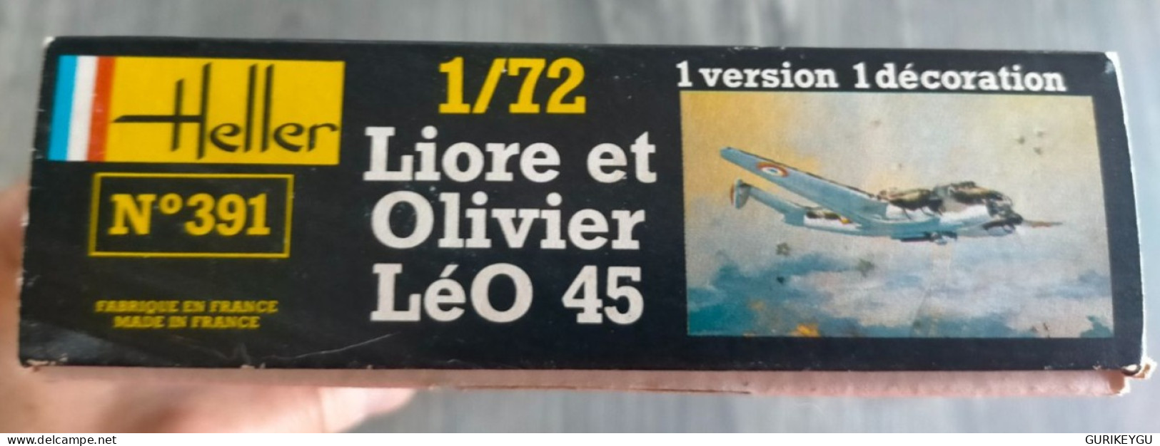 RARE Maquette AVION 1/72 LIORE Et OLIVER LEO 45 Heller FRANCE N° 391 Ancienne EO NEUF Boite Fermée D'origine Années 70 - Aviazione