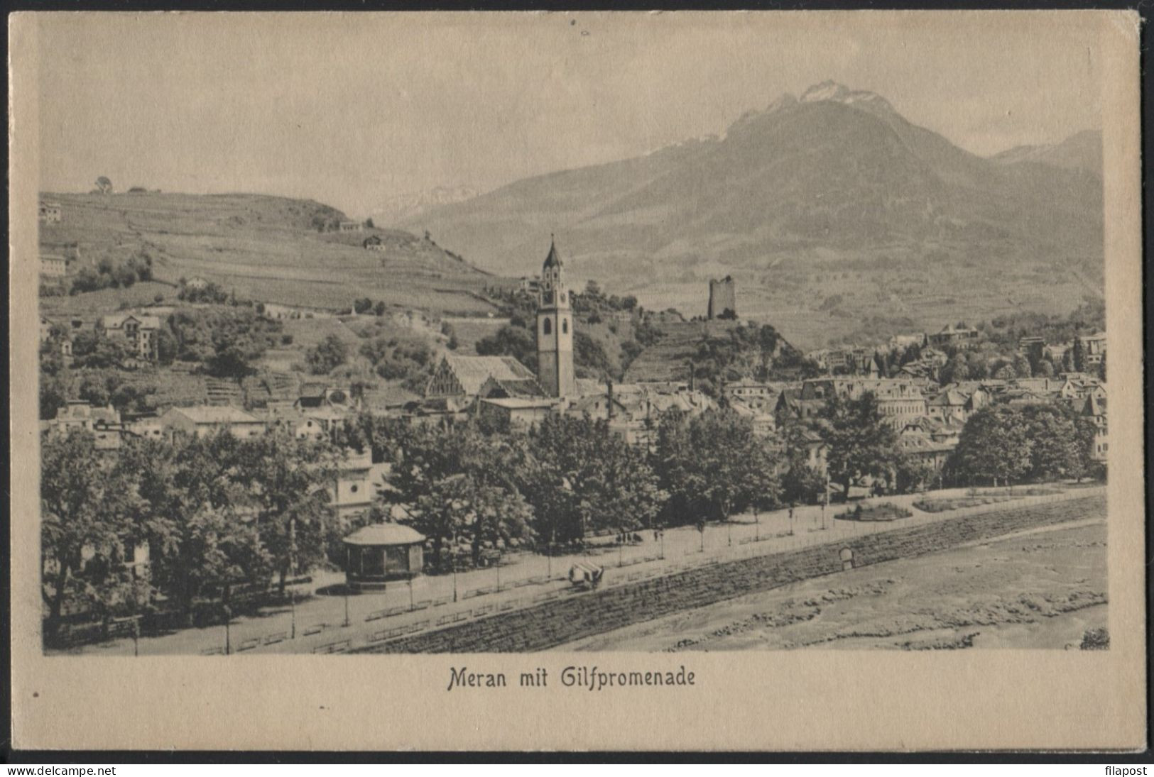 ITALY Meran Mit Gilfpromenade Dolomiten - Merano