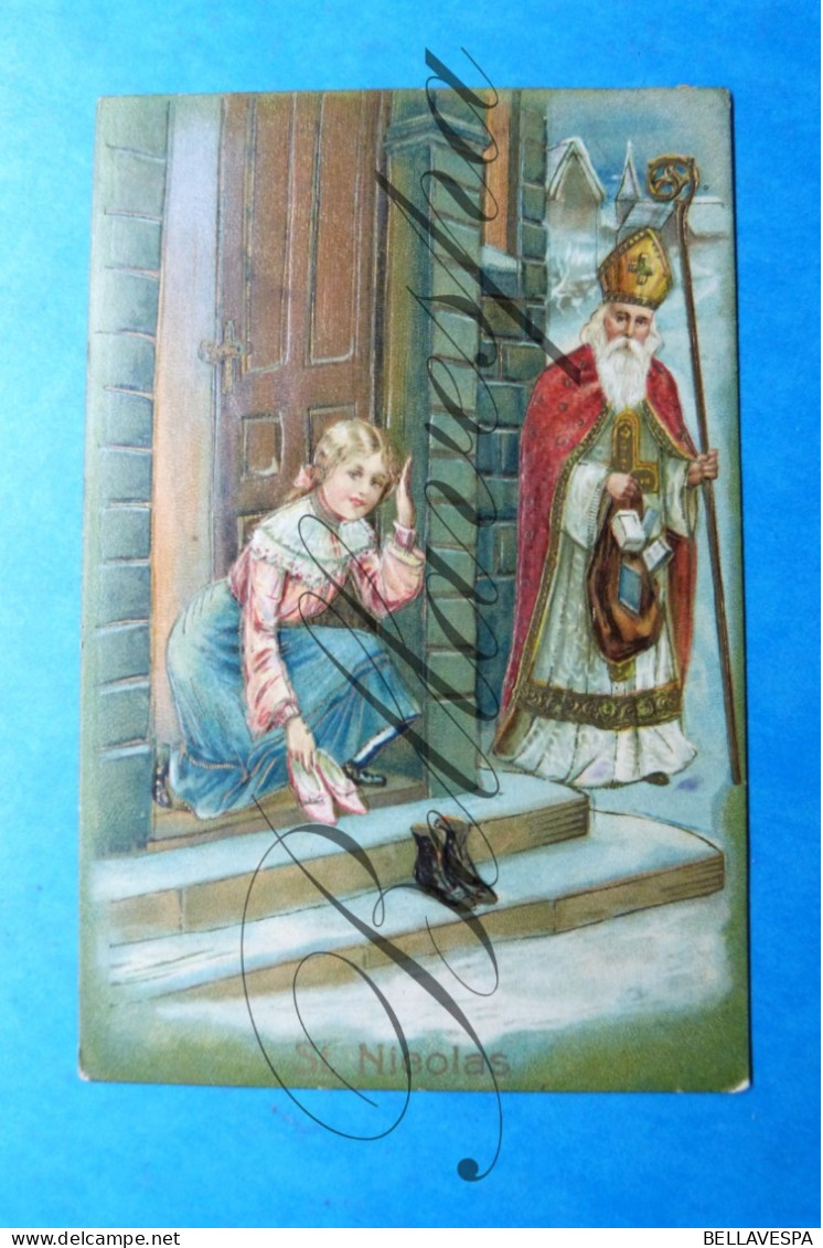 Artist Illustrateur  Saint-Nicolas , Sint-Niklaas. - Nikolaus