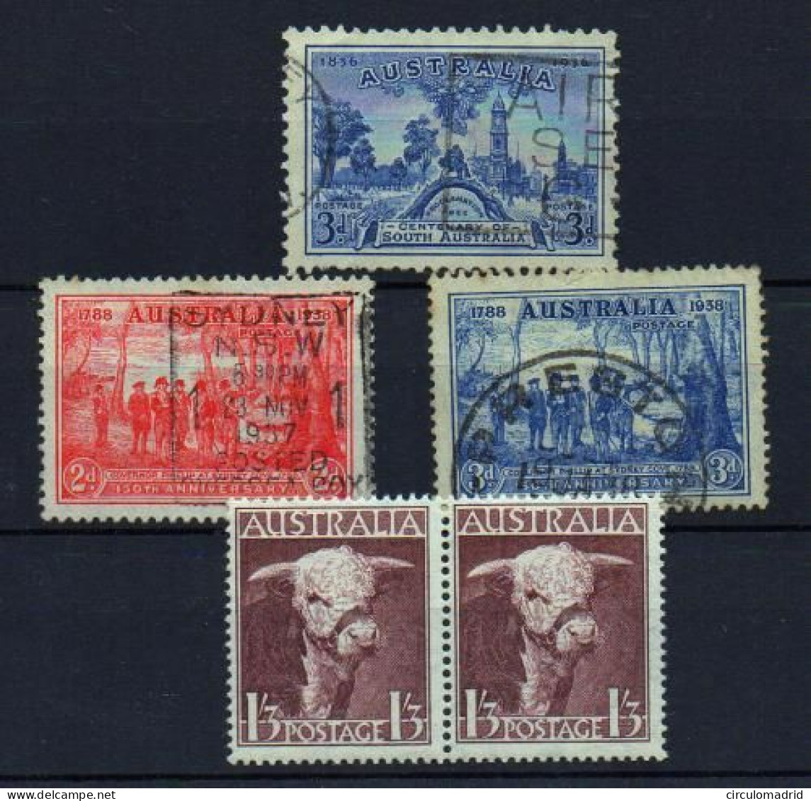 Australia Nº 108,123/4,159. Año 1936 - Nuevos