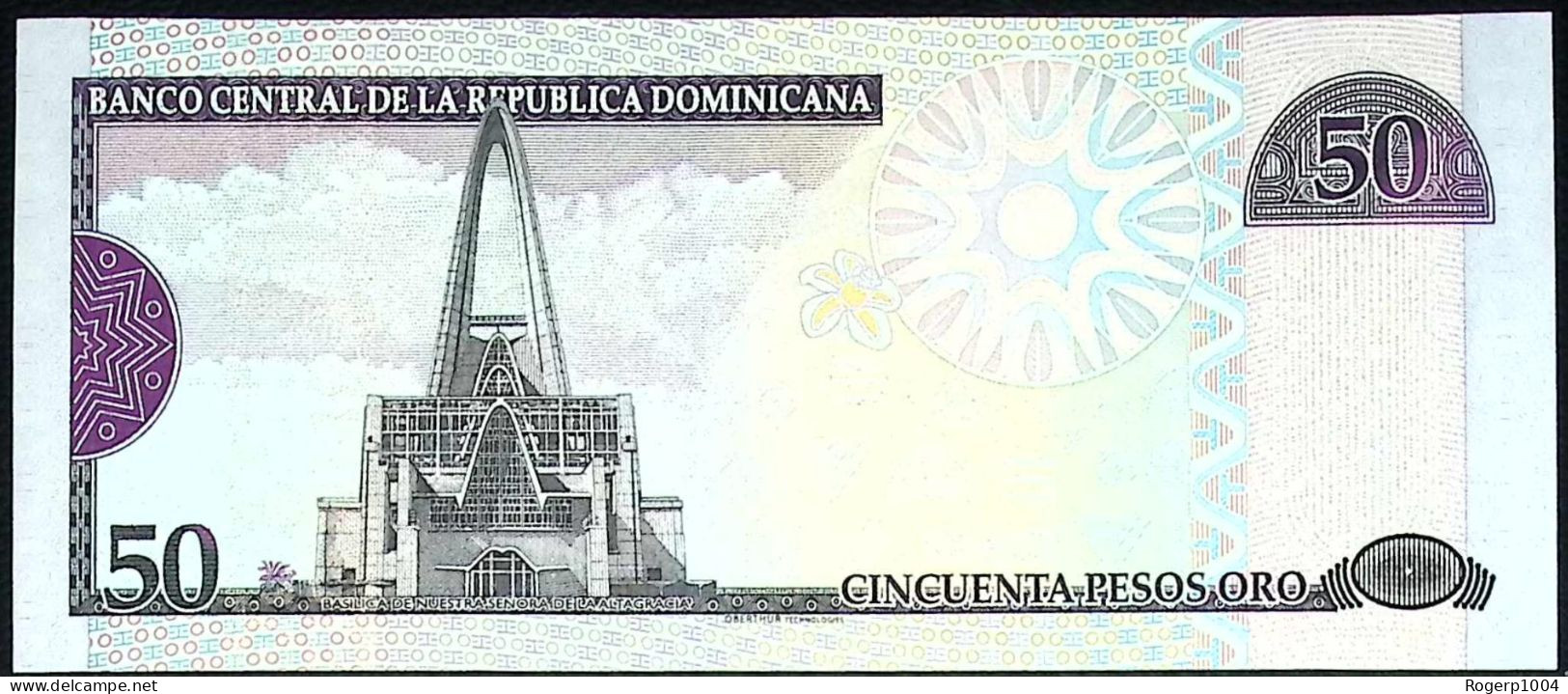 DOMINICAINE (République) * 50 Pesos * Date 2008 * État/Grade NEUF/UNC * - Dominikanische Rep.