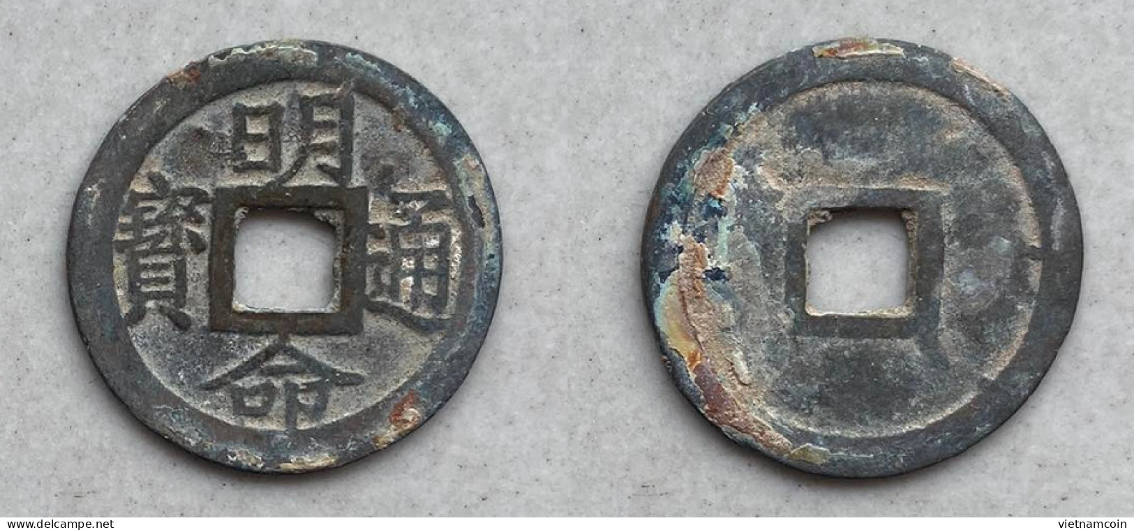 Ancient Annam Coin  Minh Mang Thong Bao Narrow Thong Bao 1820-1840 Dr. Allan Barker ,coin 101.4 - Viêt-Nam