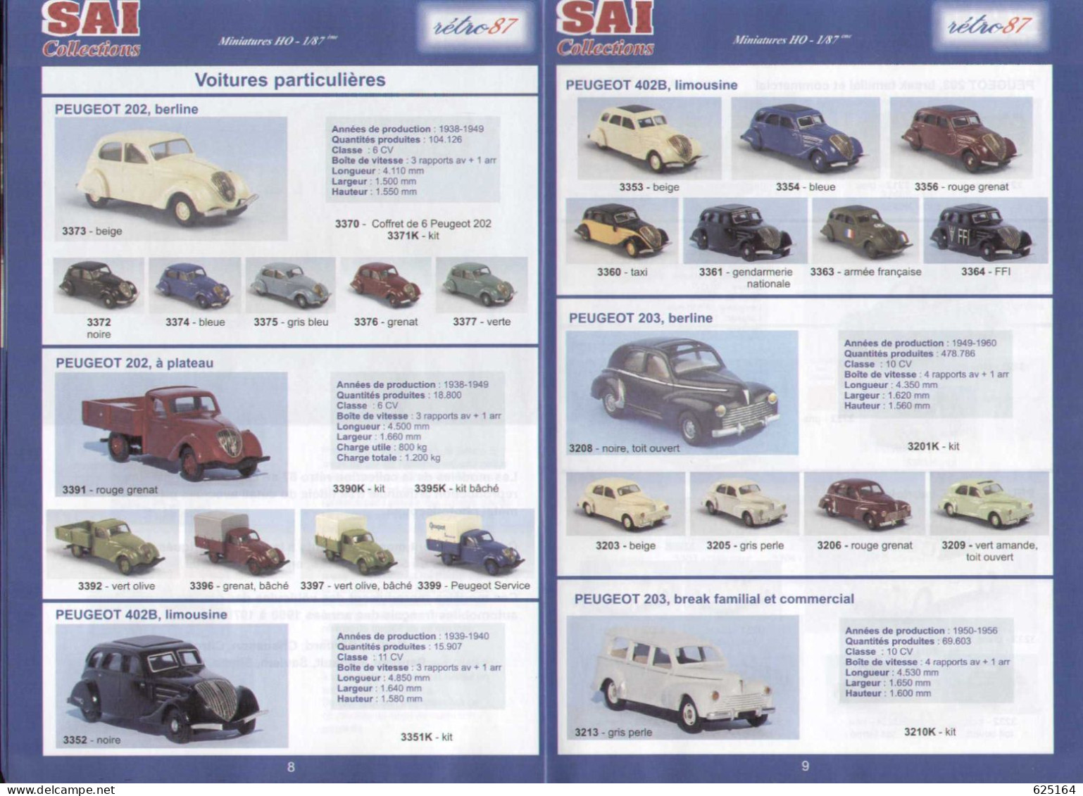 Catalogue SAI COLLECTIONS 2013-2014 Catalogue Général Miniatures HO - 1/87 - French