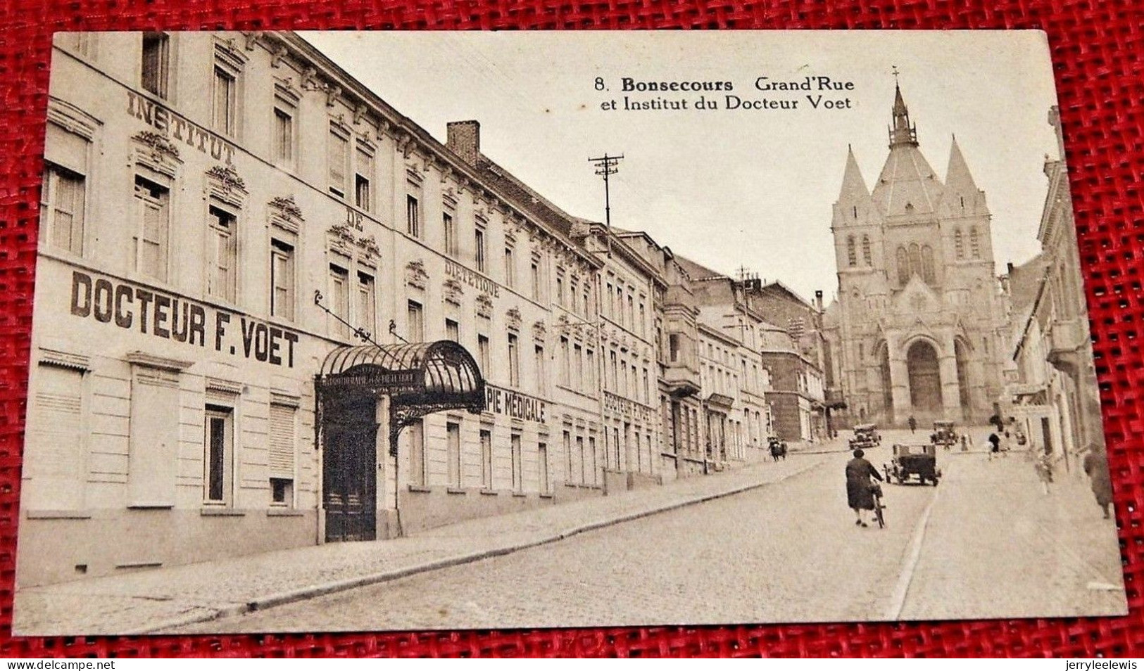 BONSECOURS  -  Grand' Rue Et Institut Du Docteur Voet - Péruwelz