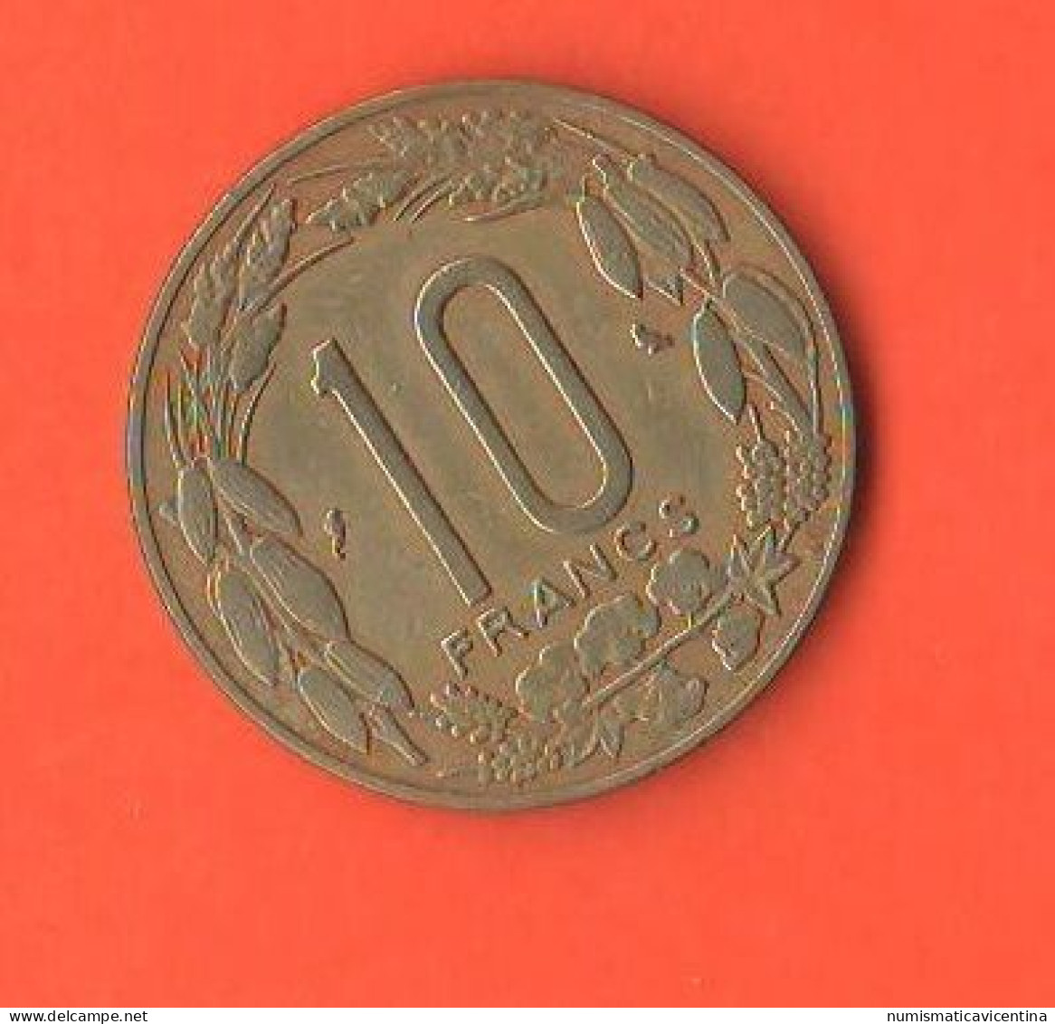 African Equatorial 100 Francs 1969 Cameroun Afrique Equatorial  Bronze Coin - Cameroon