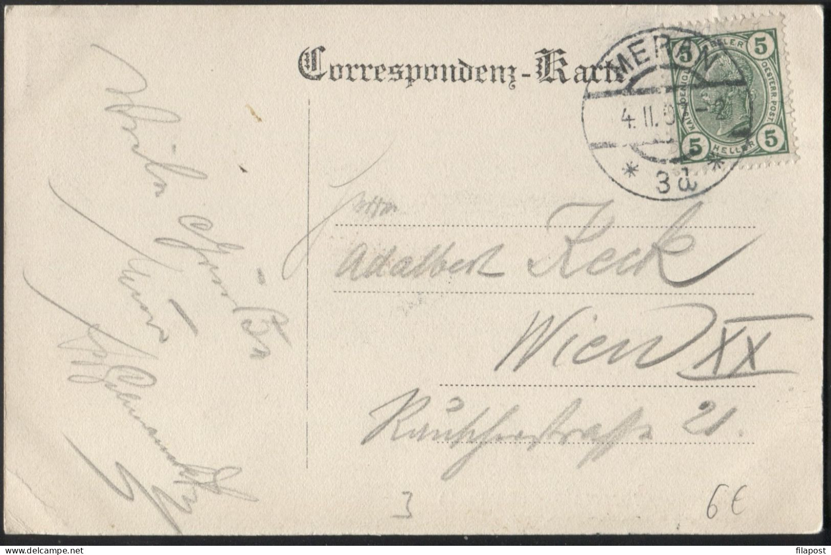 ITALY 1907 Meran Obermais Sudtirol Merano Franked - Merano