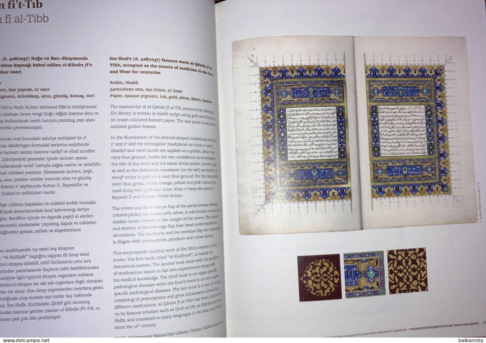 The Personal Library Of Sultan Fatih Manuscript Exhibition - Ottoman - Medio Oriente