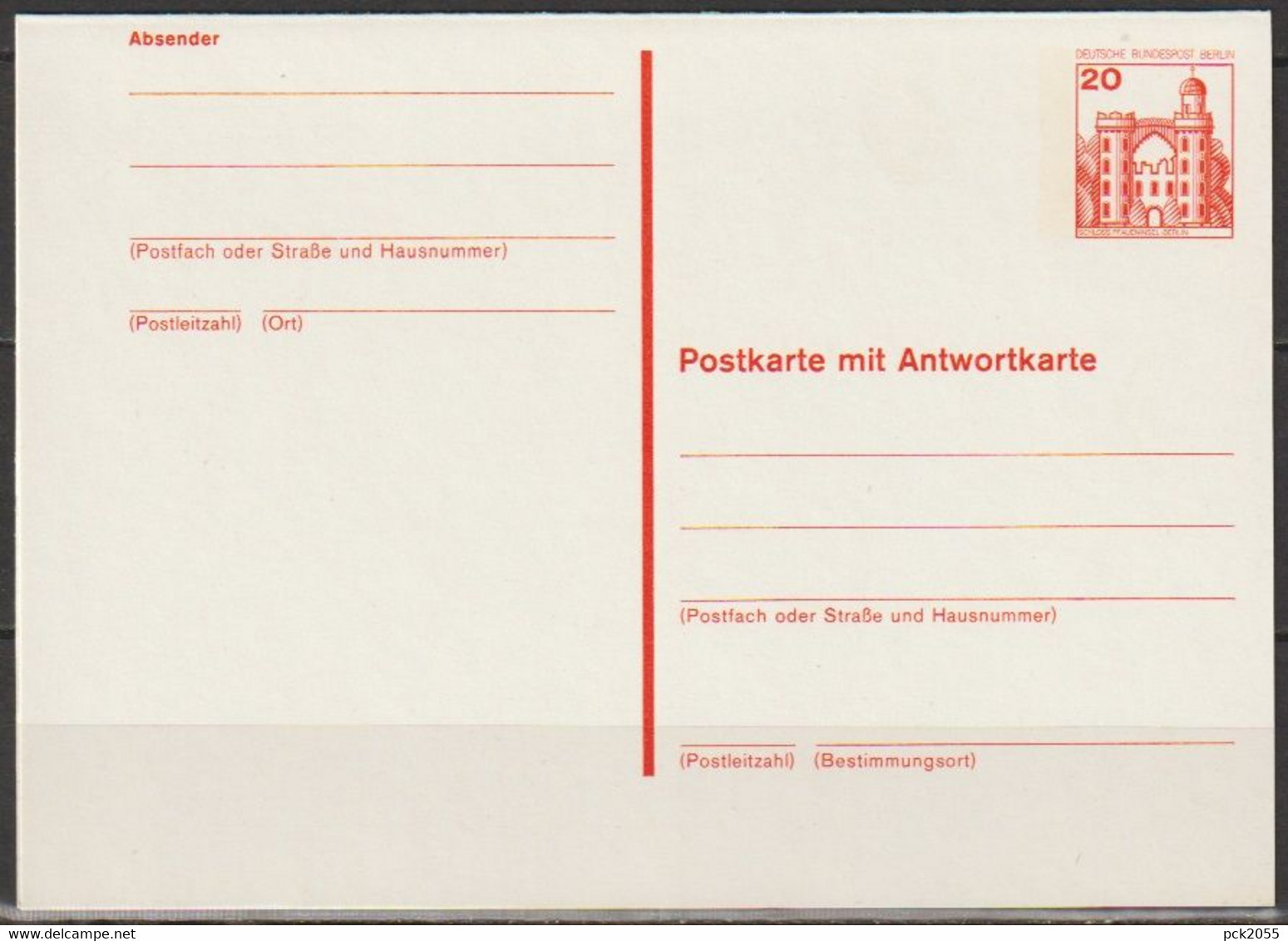 Berlin Ganzsache Mi.-Nr. P 106 Ungebraucht (d 2740) Günstige Versandkosten - Postcards - Mint