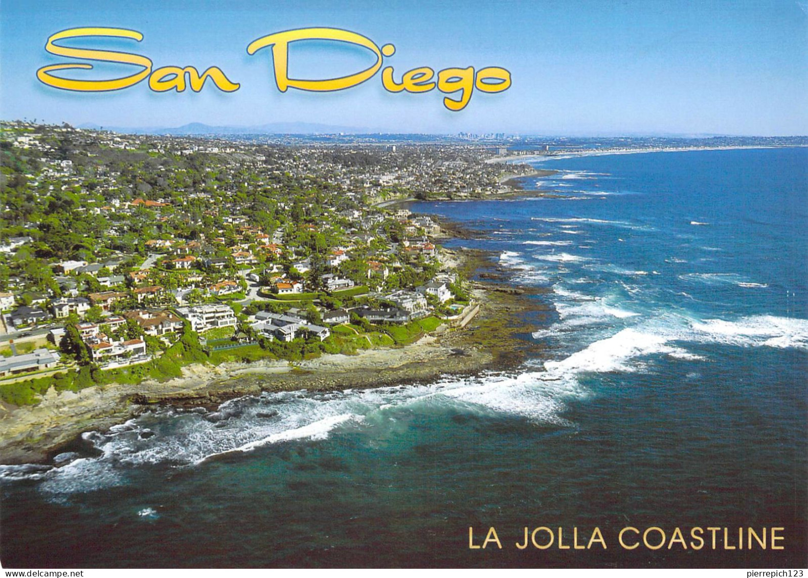 San Diego - La Jolla Cove - Vue Aérienne - San Diego