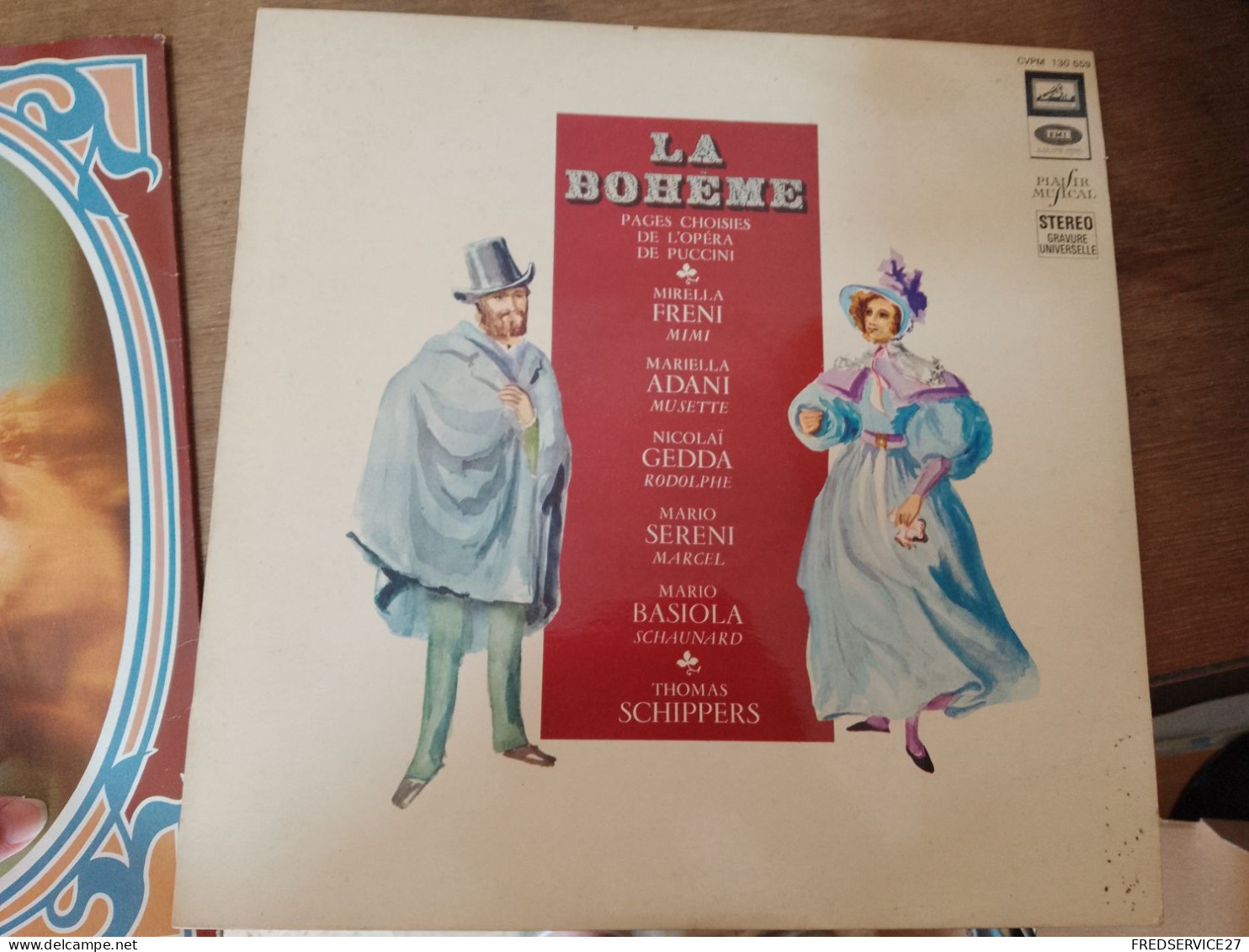 94 // LA BOHEME / PAGES CHOISIES DE L'OPERA DE PUCCINI - Opéra & Opérette