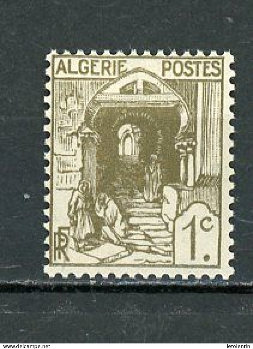 ALGERIE (RF) - RUE D'ALGER - N° Yt 34** - Neufs