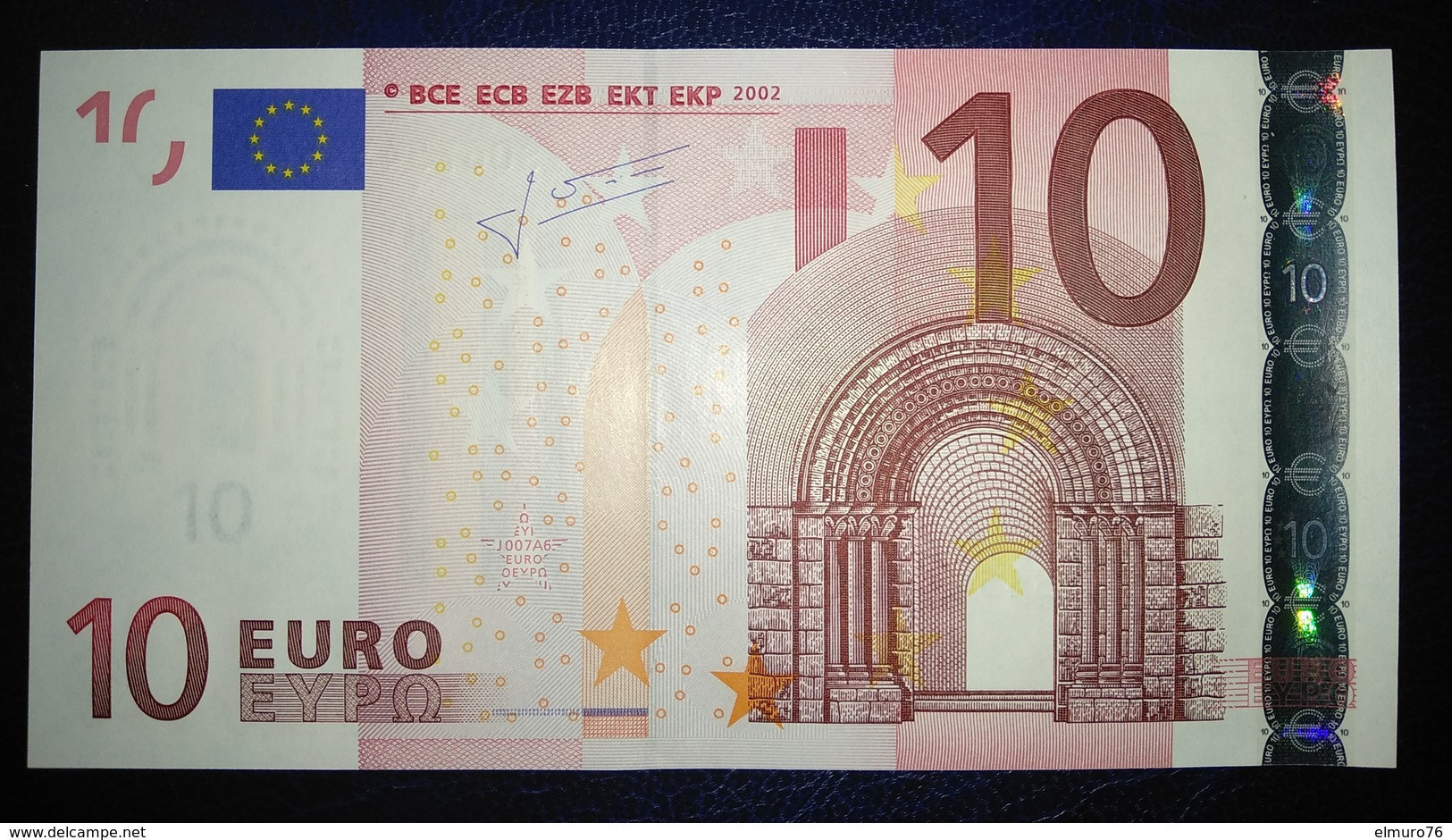 10 EURO J007I1 Italy Serie S Trichet Perfect UNC - 10 Euro