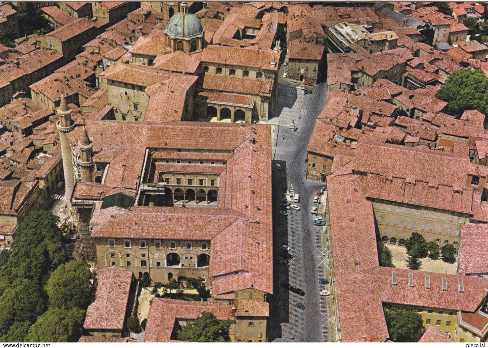 (M724) - URBINO - Palazzo Ducale E Cattedrale Visti Dall'aereo - Urbino