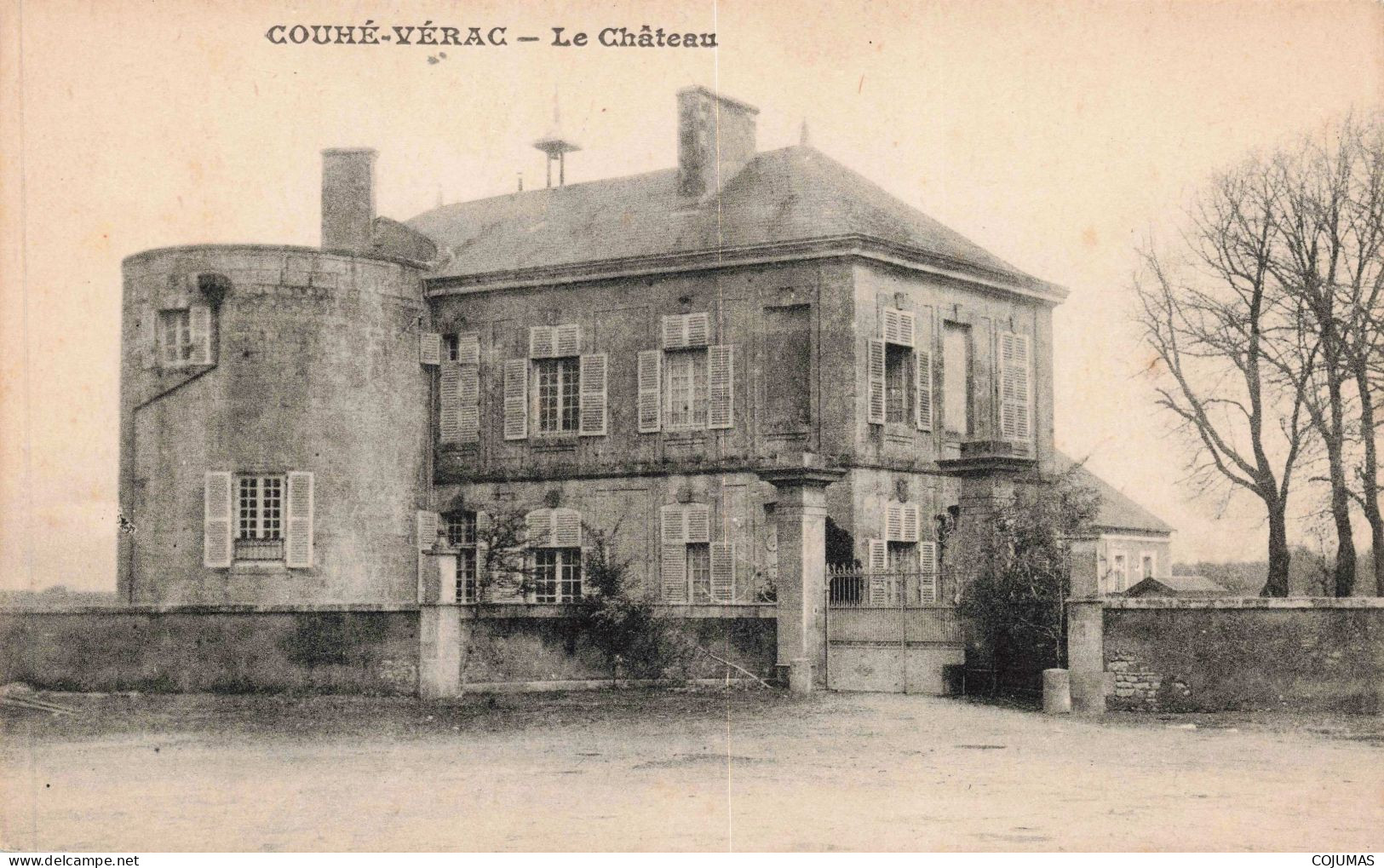 86 - COUHE VERAC - S13980 - Le Château - L23 - Couhe