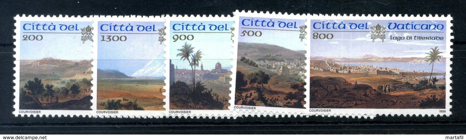 1999 VATICANO SET MNH ** Vedute - Ongebruikt