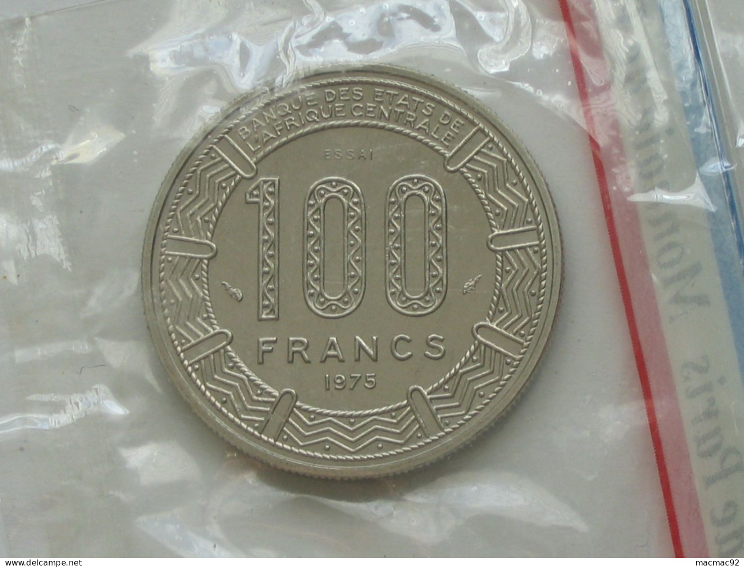 CONGO - Rare ESSAI De 100 Francs 1975 - République Populaire Du Congo  **** EN ACHAT IMMEDIAT   **** - Congo (Republiek 1960)