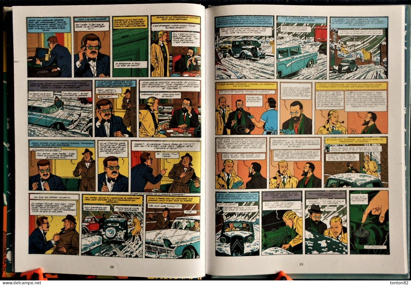 Edgar. P. Jacobs - S.O.S Météores - Éditions Blake et Mortimer - ( 1998 ) .