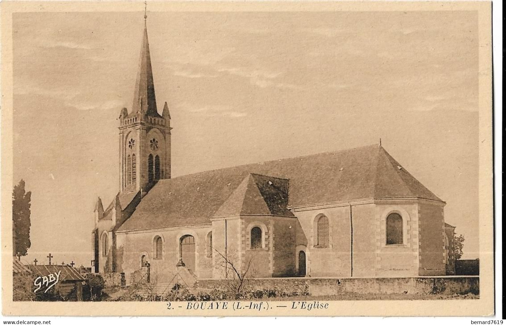 44  Bouaye - L'eglise - Bouaye