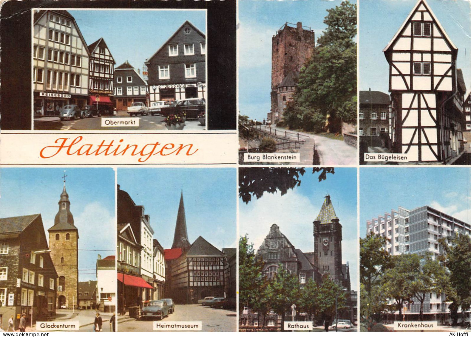 Hattingen Mehrbild Autos VW Käfer (2130) - Hattingen