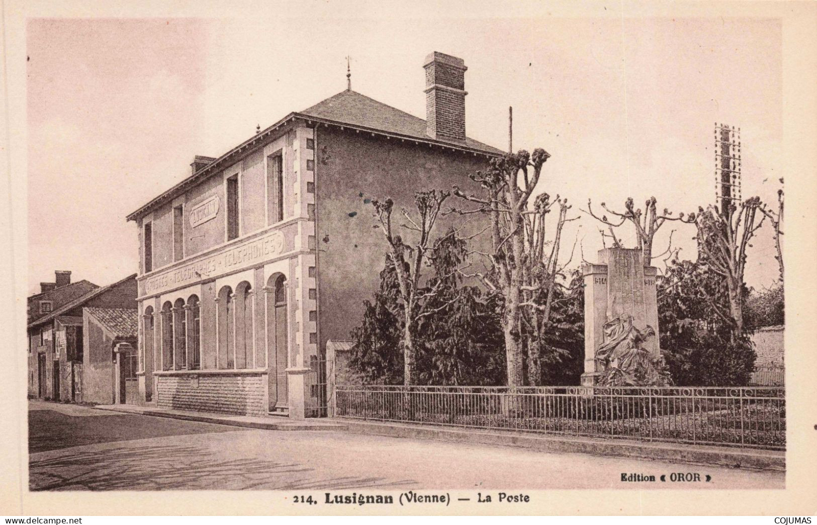 86 - LUSIGNAN - S13999 - La Poste - L23 - Lusignan