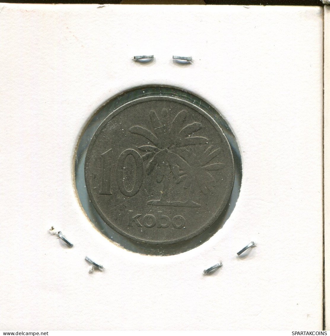 10 KOBO 1973 NIGERIA Coin #AN734.U - Nigeria