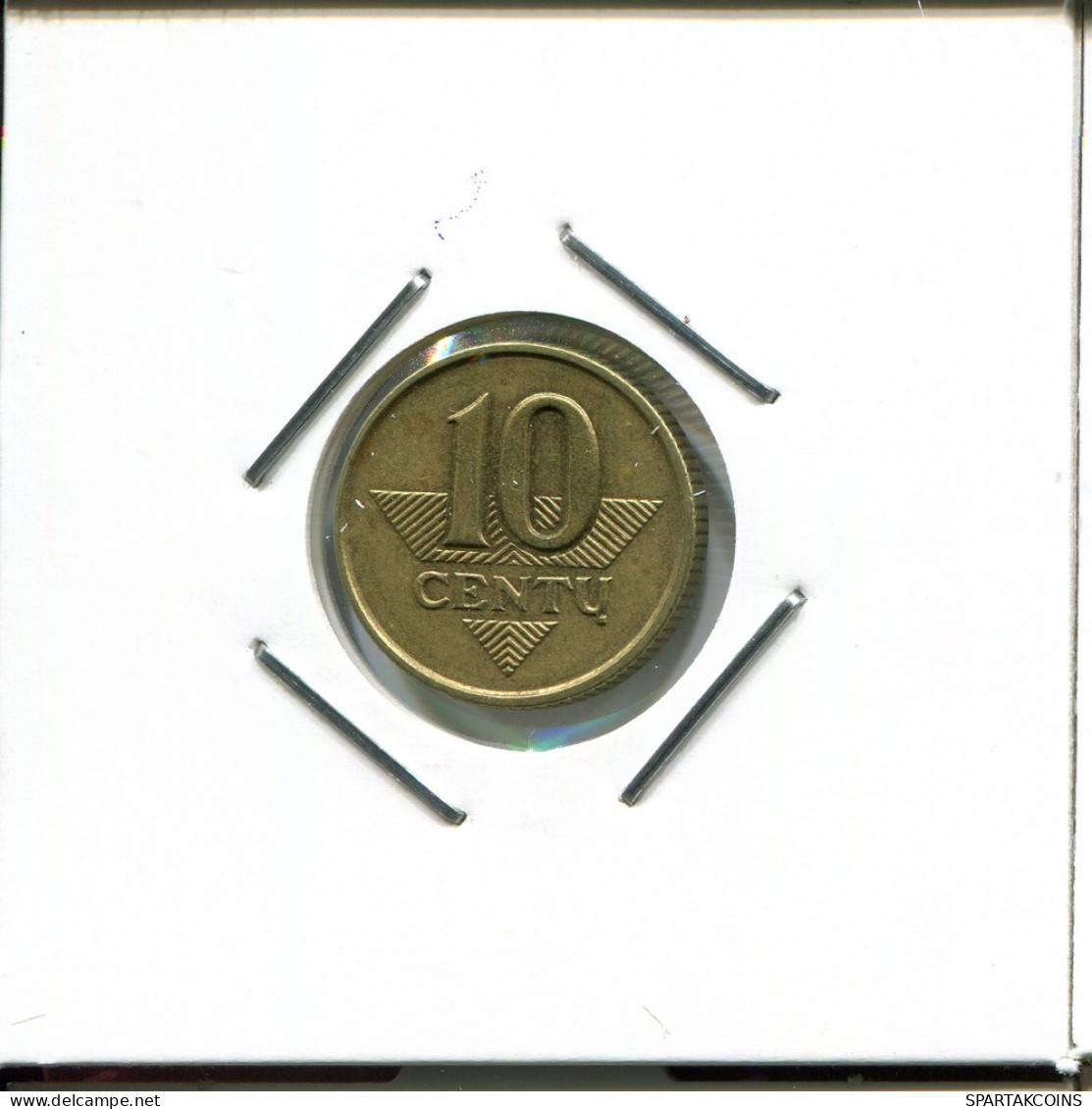 10 CENTU 1997 LITHUANIA Coin #AR674.U - Lituanie