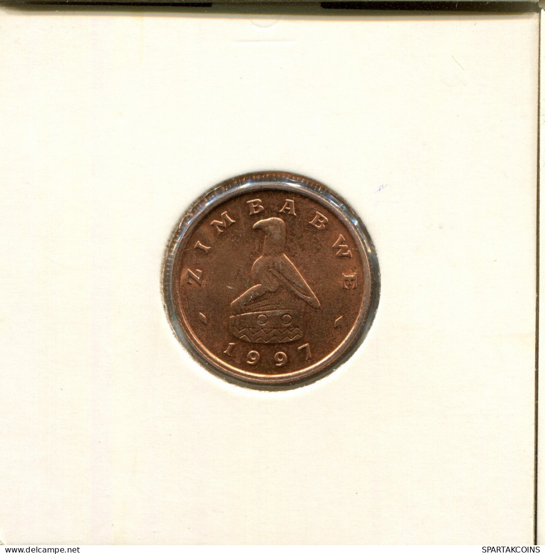 1 CENT 1997 ZIMBABWE Moneda #AR500.E - Simbabwe