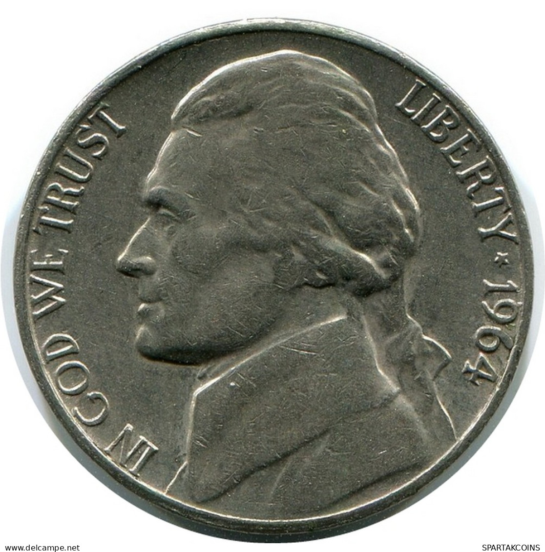 5 CENTS 1964 USA Moneda #AR260.E - E.Cents De 2, 3 & 20