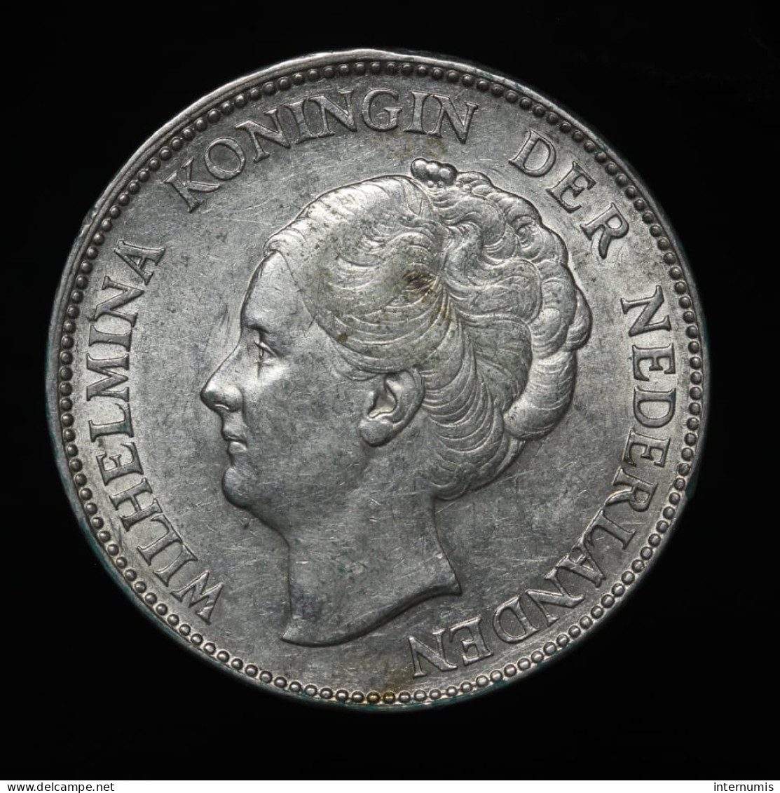 Pays Bas / Netherlands, Wilhelmina, 1 Gulden, 1931, Argent (Silver), SUP (AU), KM#161.1 - 1 Gulden