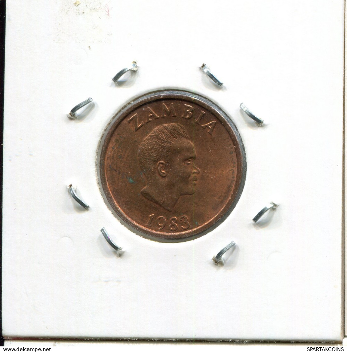 2 NGWEE 1983 ZAMBIA Coin #AS341.U - Zambia