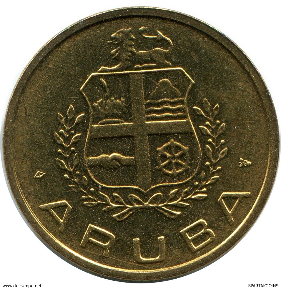 ARUBA ROYAL DUTCH MINT SET TOKEN NEERLANDÉS (From BU Mint Set) #AH044.E - Aruba