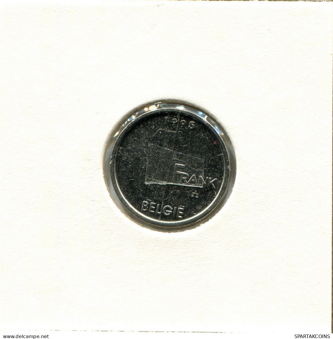 1 FRANC 1995 DUTCH Text BELGIQUE BELGIUM Pièce #BB204.F - 1 Franc