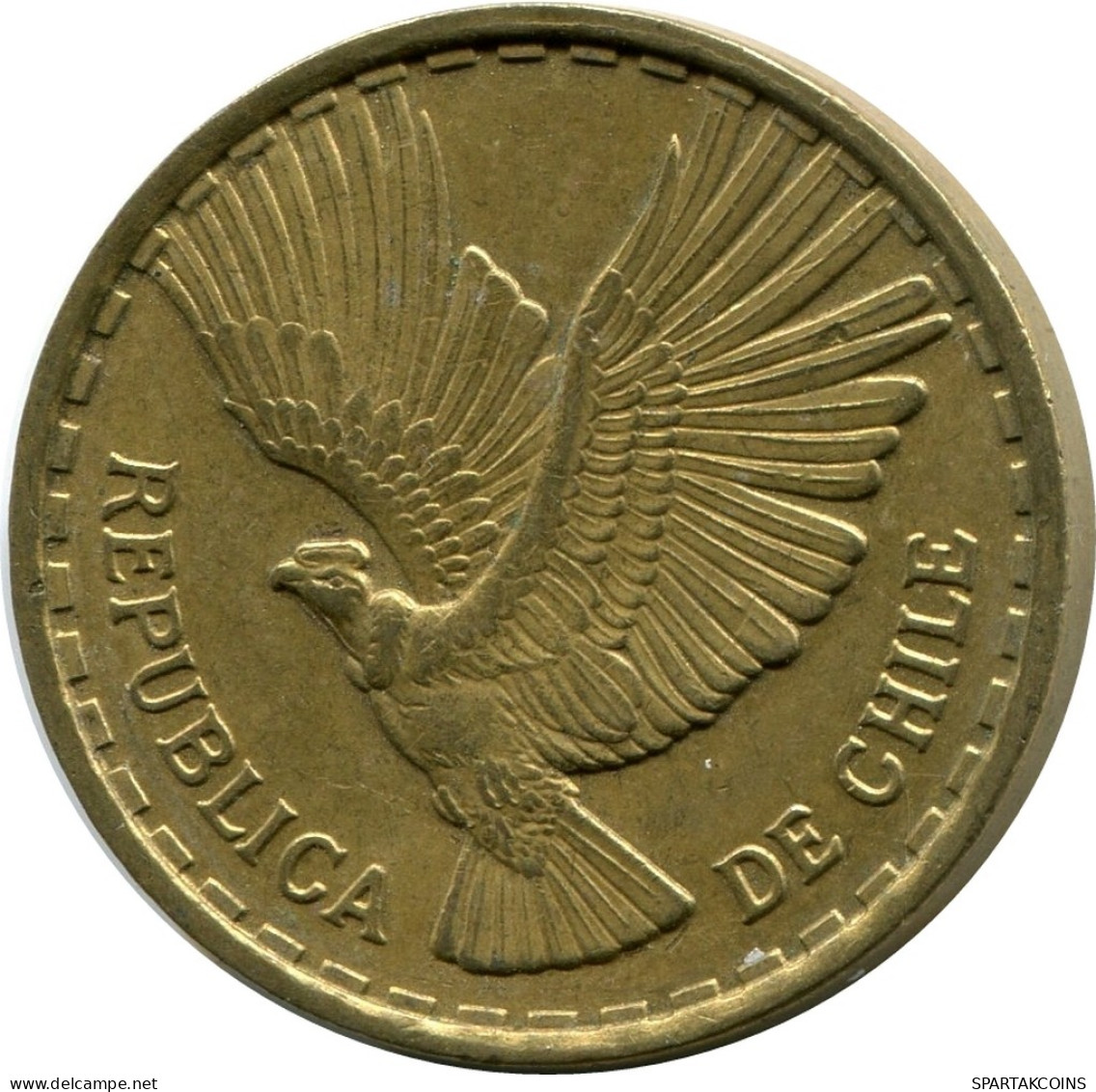 10 CENTESIMOS 1969 CHILI CHILE XF Pièce #M10193.F - Chili