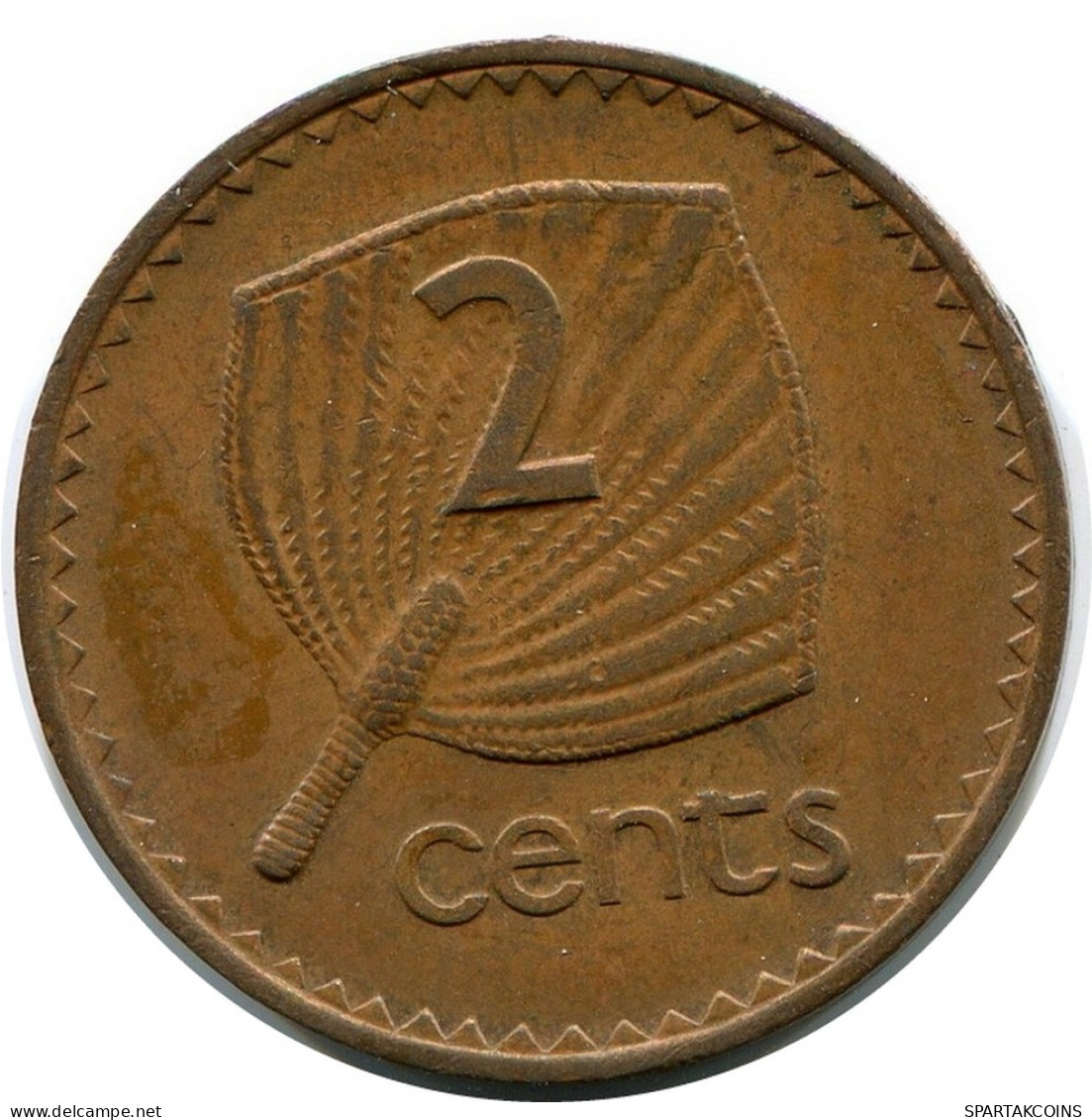2 CENTS 1982 FIJI Coin #BA155.U - Fidschi