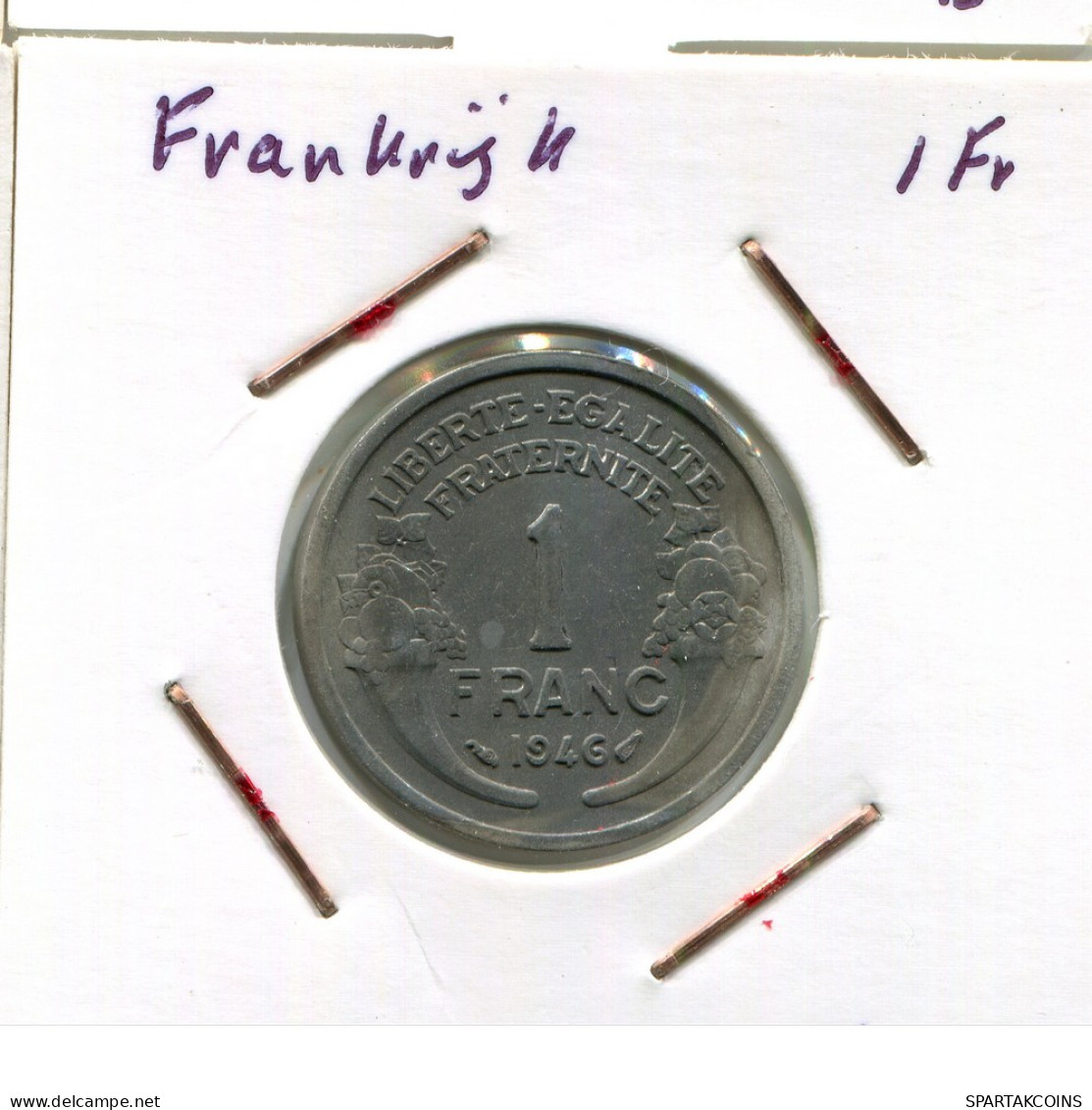 1 FRANC 1946 FRANCE Coin French Coin #AM549 - 1 Franc