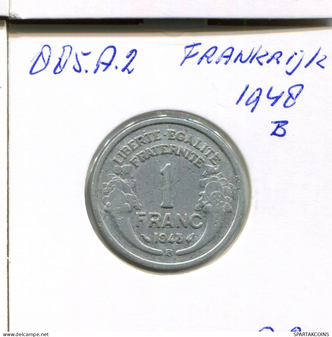 1 FRANC 1948 FRANCE Coin French Coin #AN293 - 1 Franc