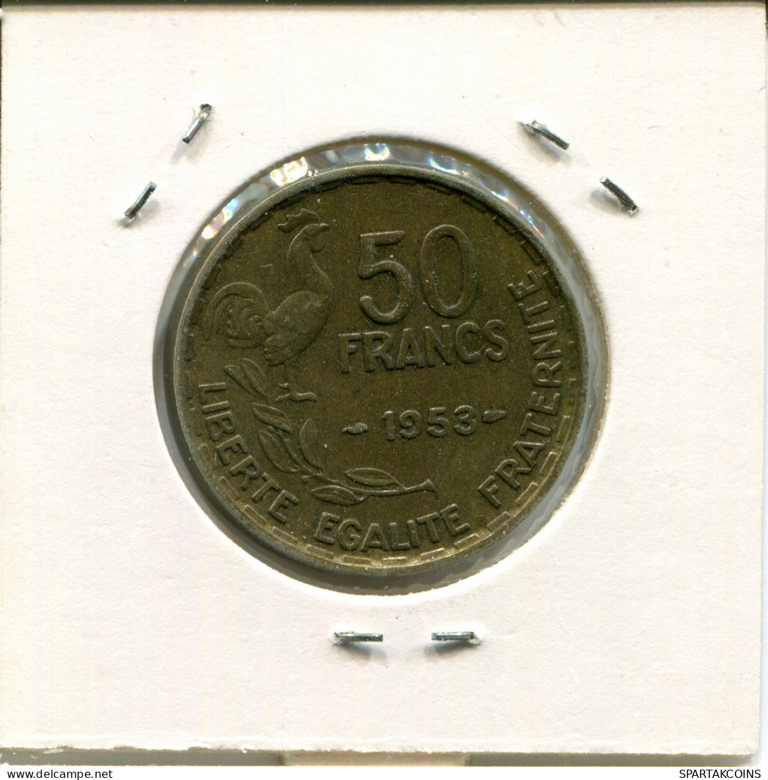 50 FRANCS 1953 FRANCE Pièce Française #AP009.F - 50 Francs