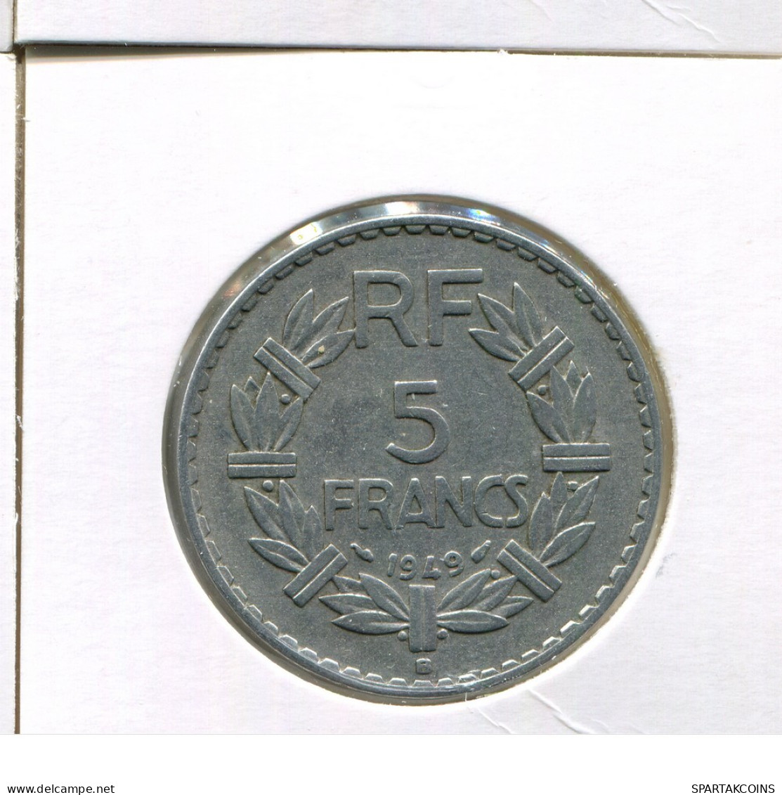5 FRANCS 1949 B FRANCIA FRANCE Moneda #AK771.E - 5 Francs