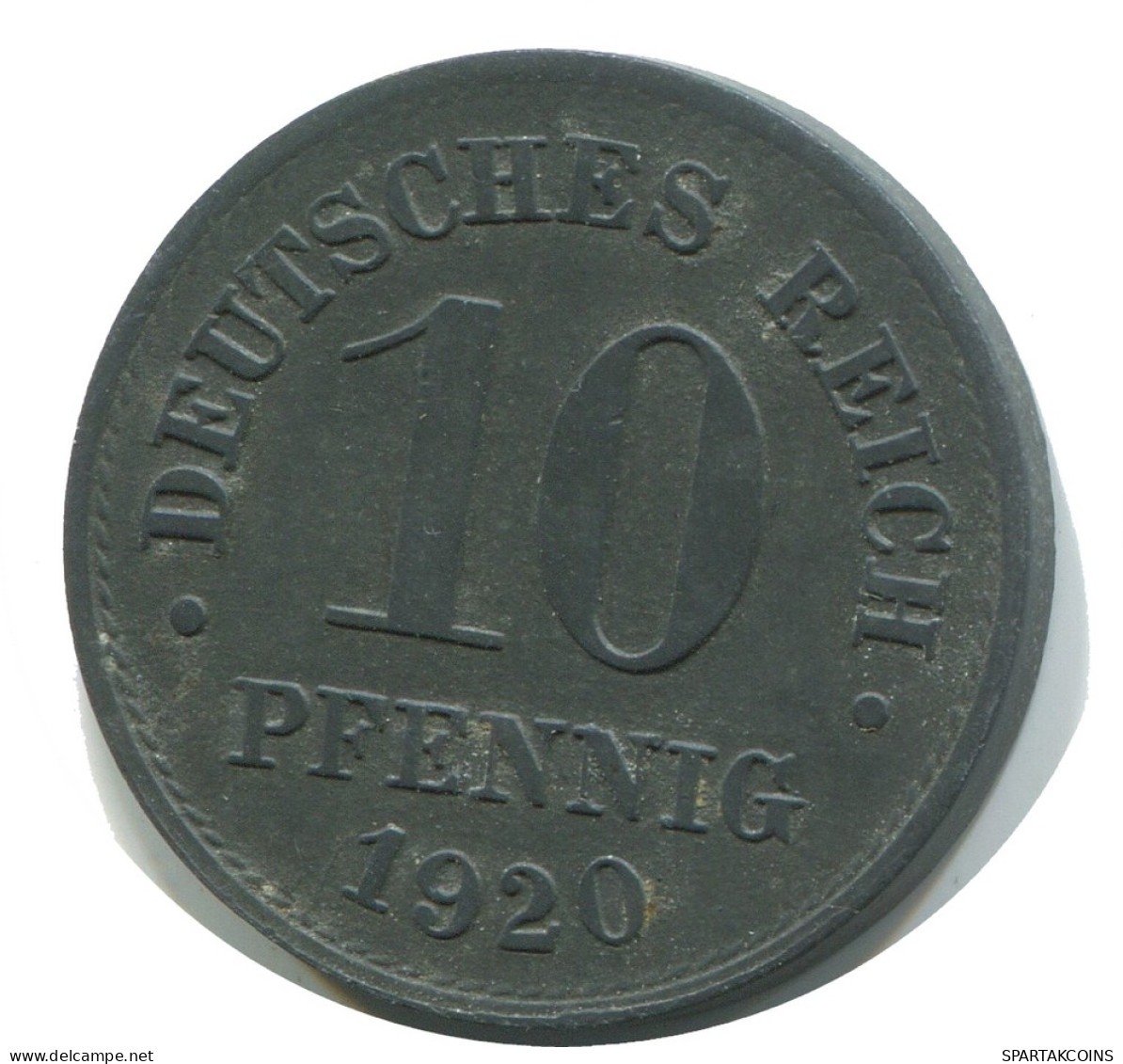 10 PFENNIG 1920 ALLEMAGNE Pièce GERMANY #AE404.F - 10 Pfennig