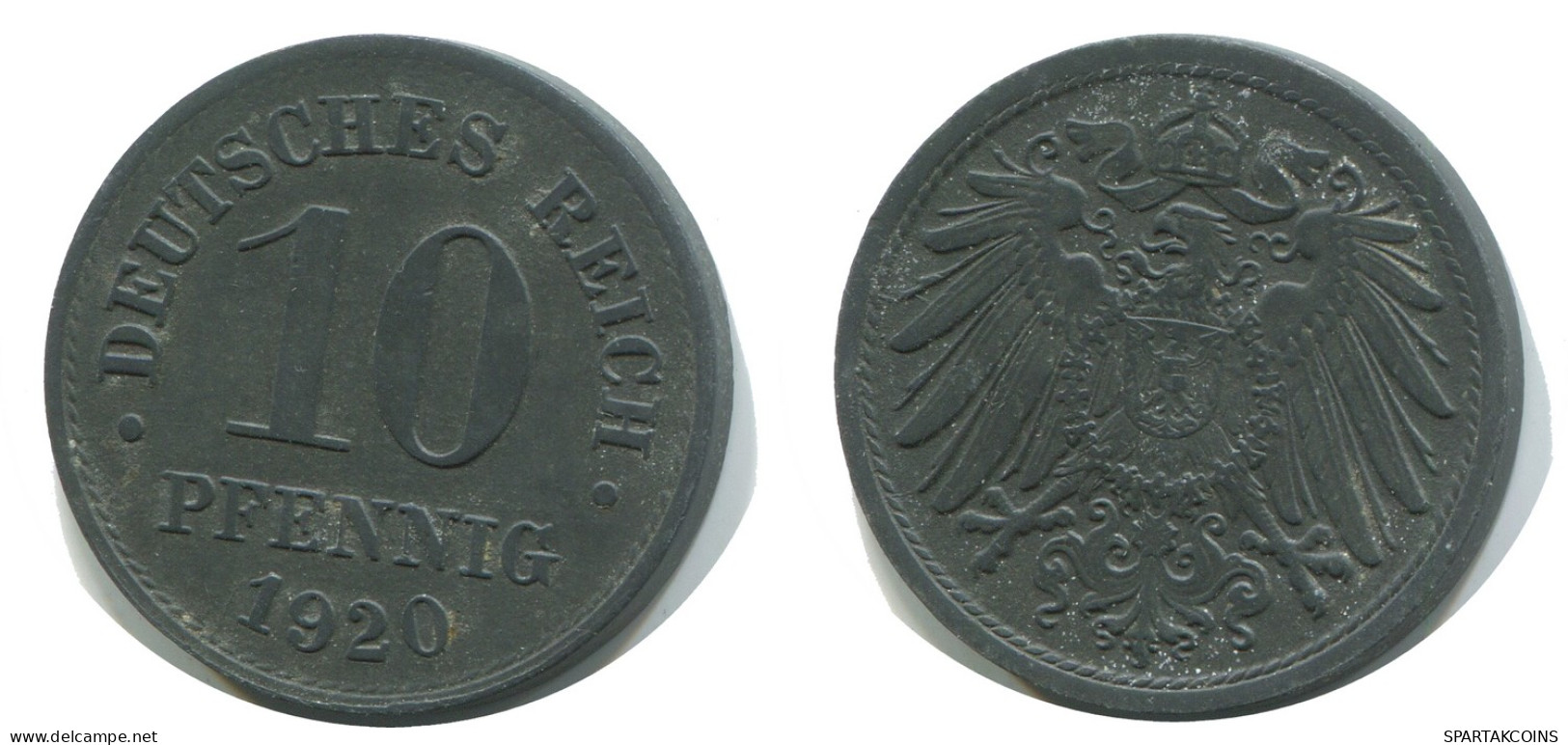 10 PFENNIG 1920 ALLEMAGNE Pièce GERMANY #AE404.F - 10 Pfennig