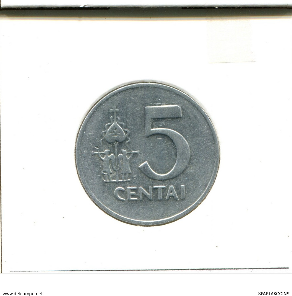 5 CENTAI 1991 LITHUANIA Coin #AS695.U - Litauen