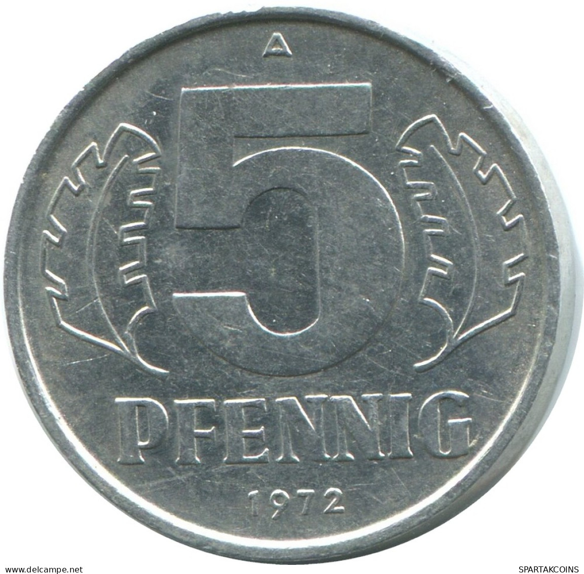 5 PFENNIG 1972 A DDR EAST ALEMANIA Moneda GERMANY #AE014.E - 5 Pfennig