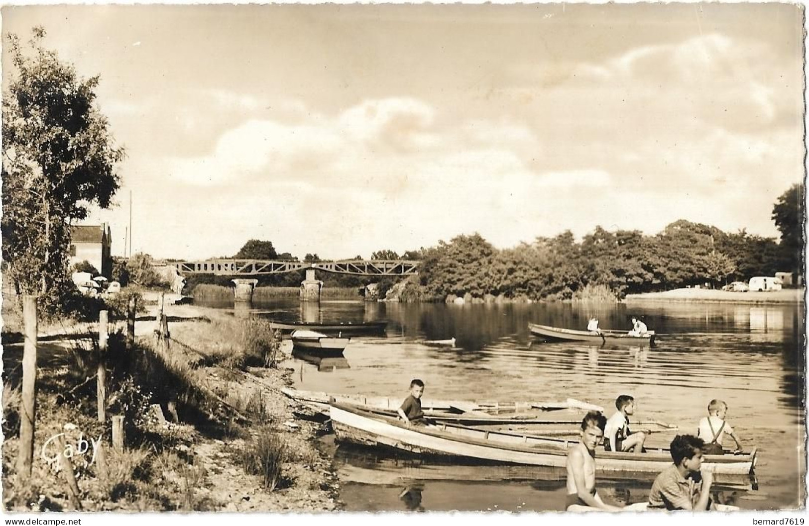 44  Guenrouet  -  Le Pont Saint Clair    Sur Le Canal  De  Nantes A Brest - Guenrouet