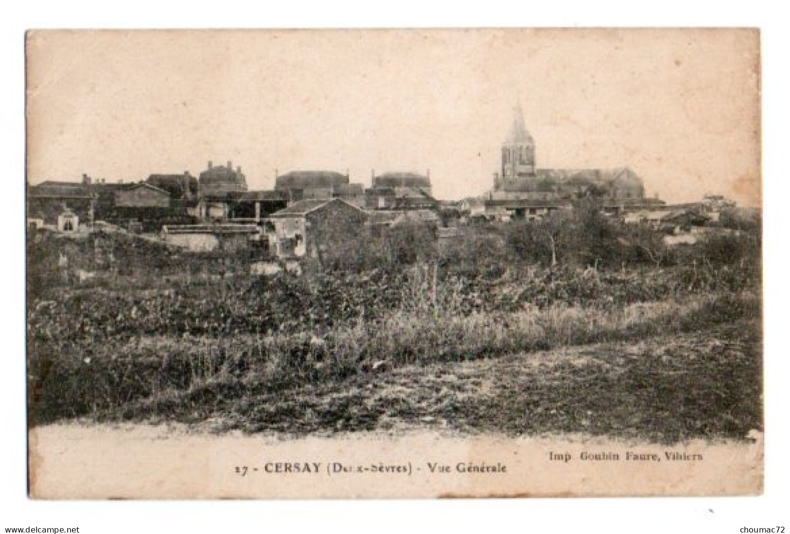 (79) 229, Cersay, Goubin Faure 17, Vue Générale, état - Cerizay