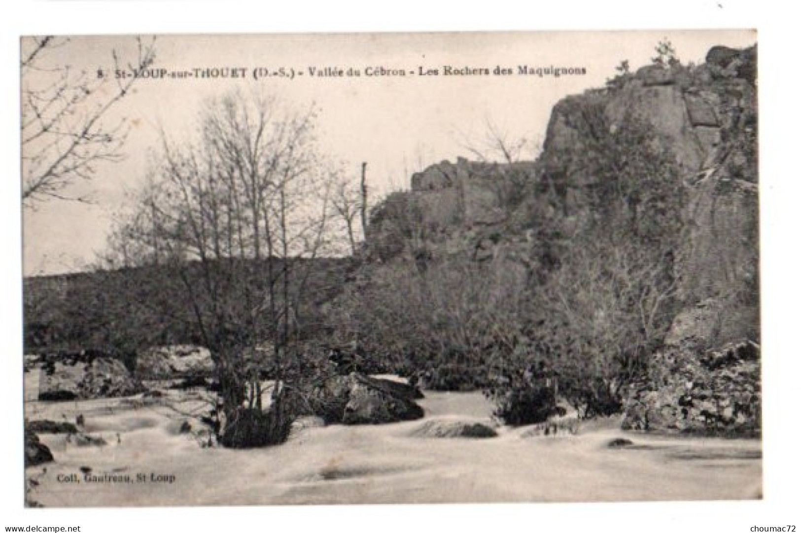 (79) 250, Saint St Loup Sur Thouet, Gautreau 8, Vallée Du Cébron, Les Rochers Des Maquignons - Saint Loup Lamaire