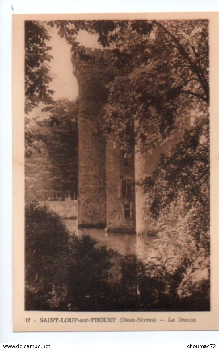 (79) 270, Saint St Loup Sur Thouet, Fievet-Gautreau 17, Le Donjon - Saint Loup Lamaire