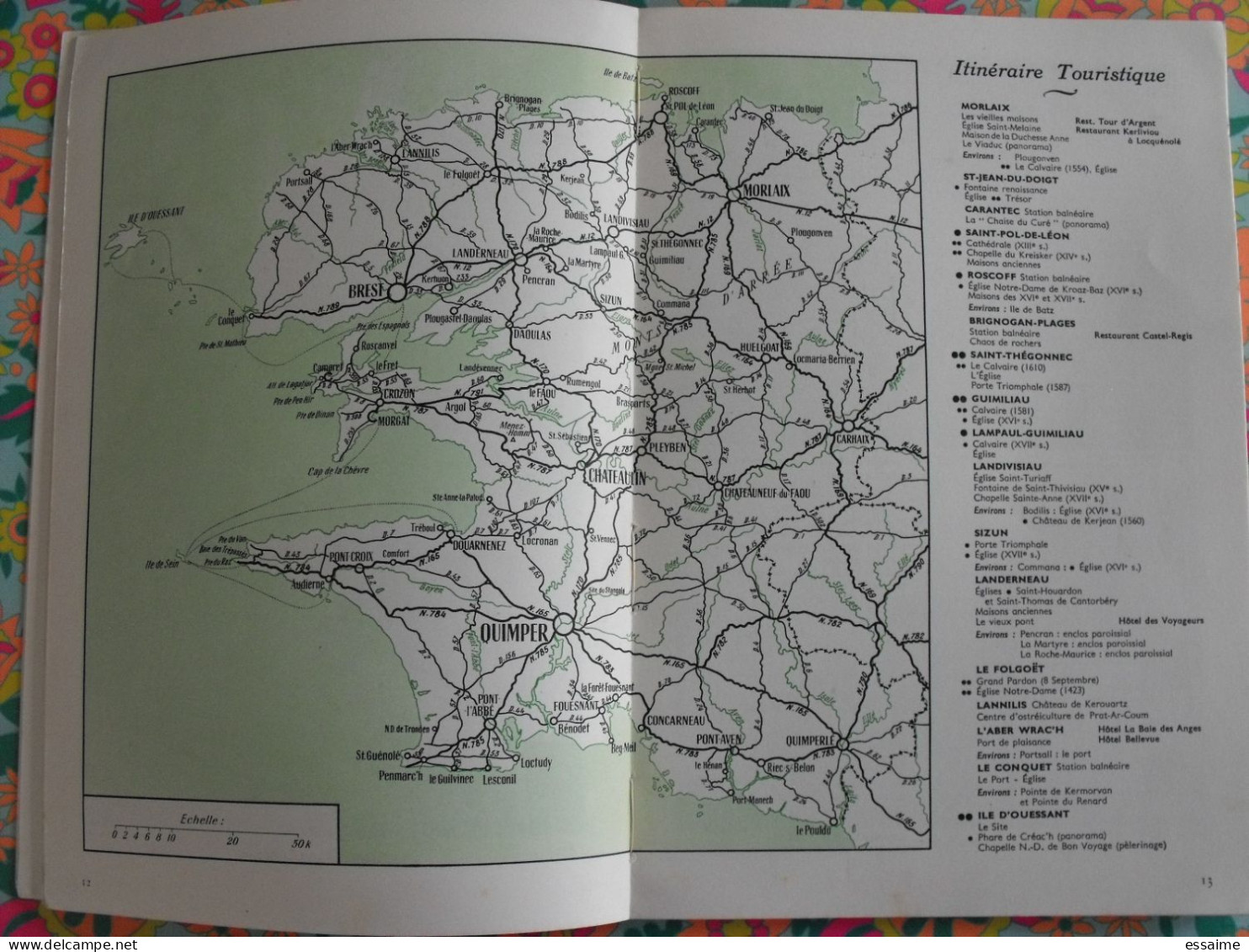 La France à table n° 84. 1960. Finistère. Bretagne raz audierne Brest morlaix chateaulin quimper crozon . gastronomie