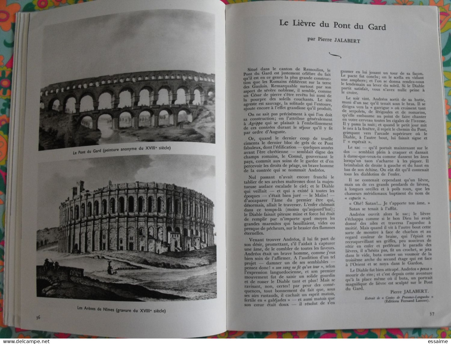 La France à table n° 149. 1970. Gard. Nimes villeneuve valbonne cèze aigues-mortes barjac bagnols uzès. gastronomie